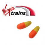 Earplugs for Virgin Trains