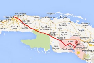 Havana to Cienfuegos